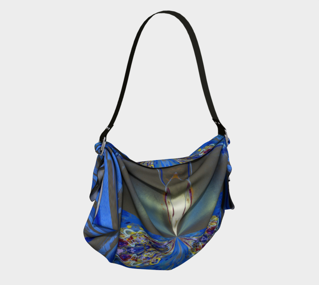 Aperçu de Glowing Gemstone Origami Tote #2