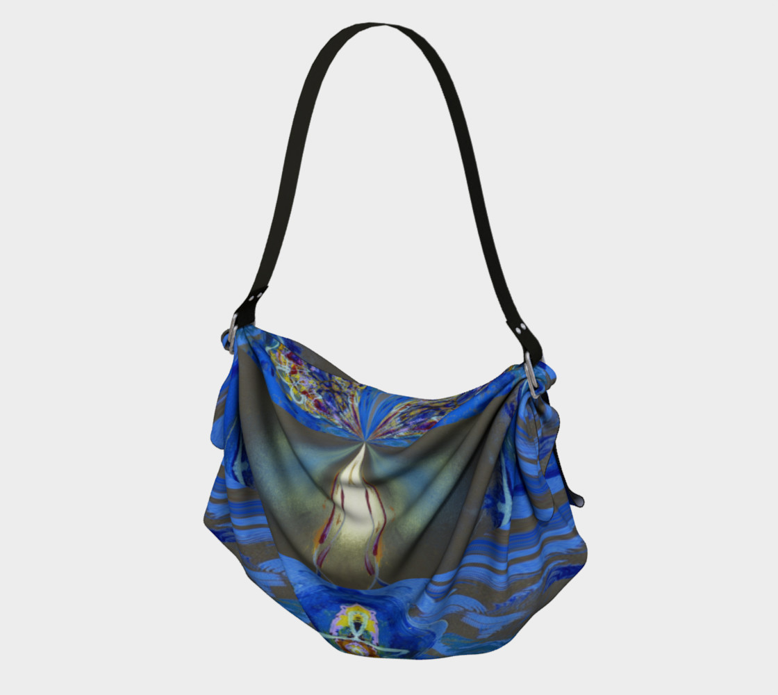 Aperçu de Glowing Gemstone Origami Tote #1