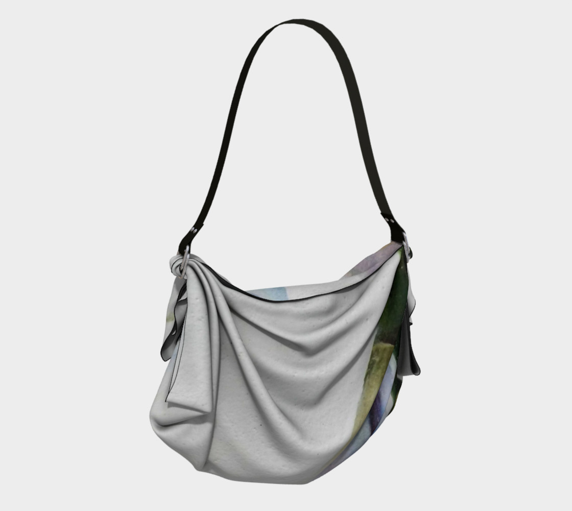 CALLA LILY in WATERCOLOR Origami Bag preview #2
