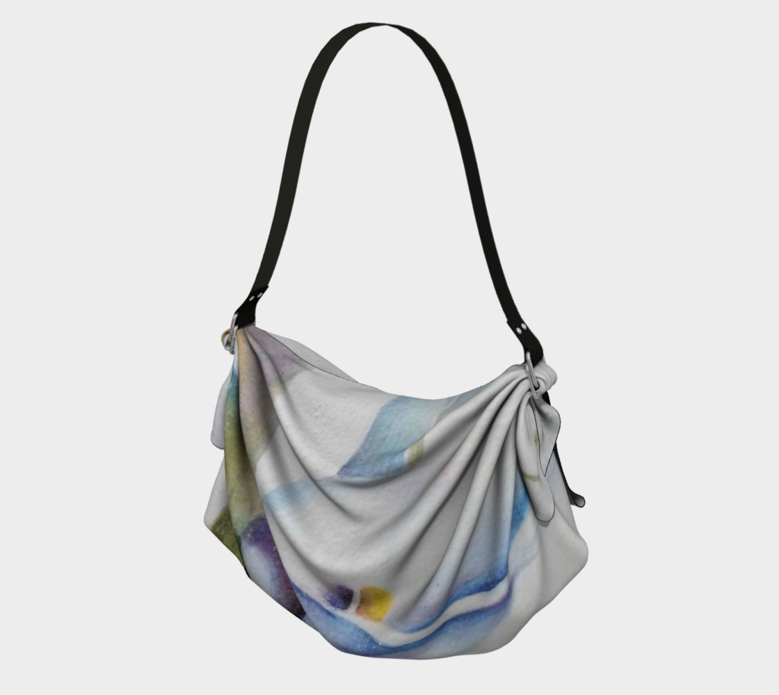 CALLA LILY in WATERCOLOR Origami Bag preview #1