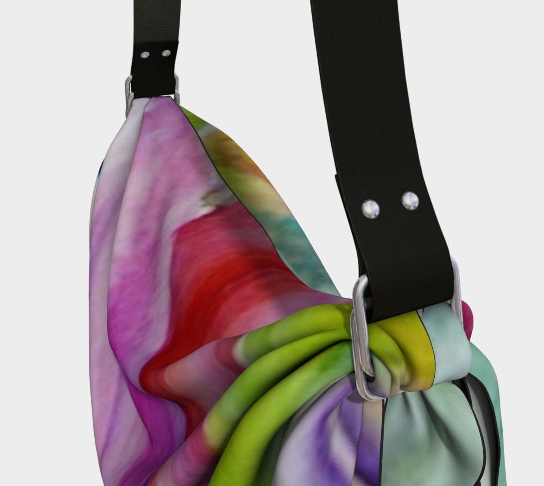 NEON LILY in WATERCOLOR Origami Bag preview #3