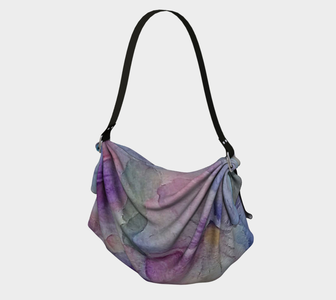 PANSY PARTY in WATERCOLOR Origami Bag preview #1