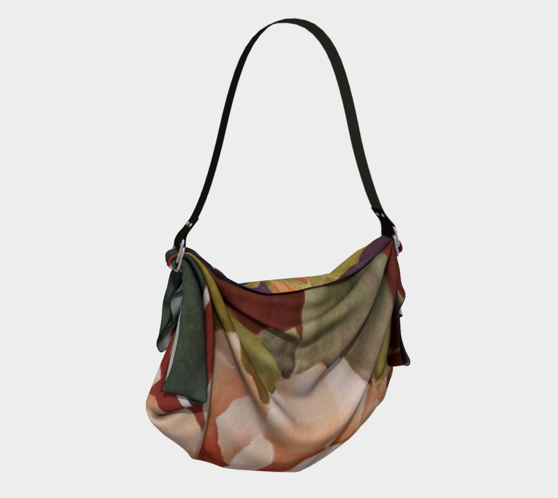 ANTIQUE ROSE in WATERCOLOR Origami Bag preview #2