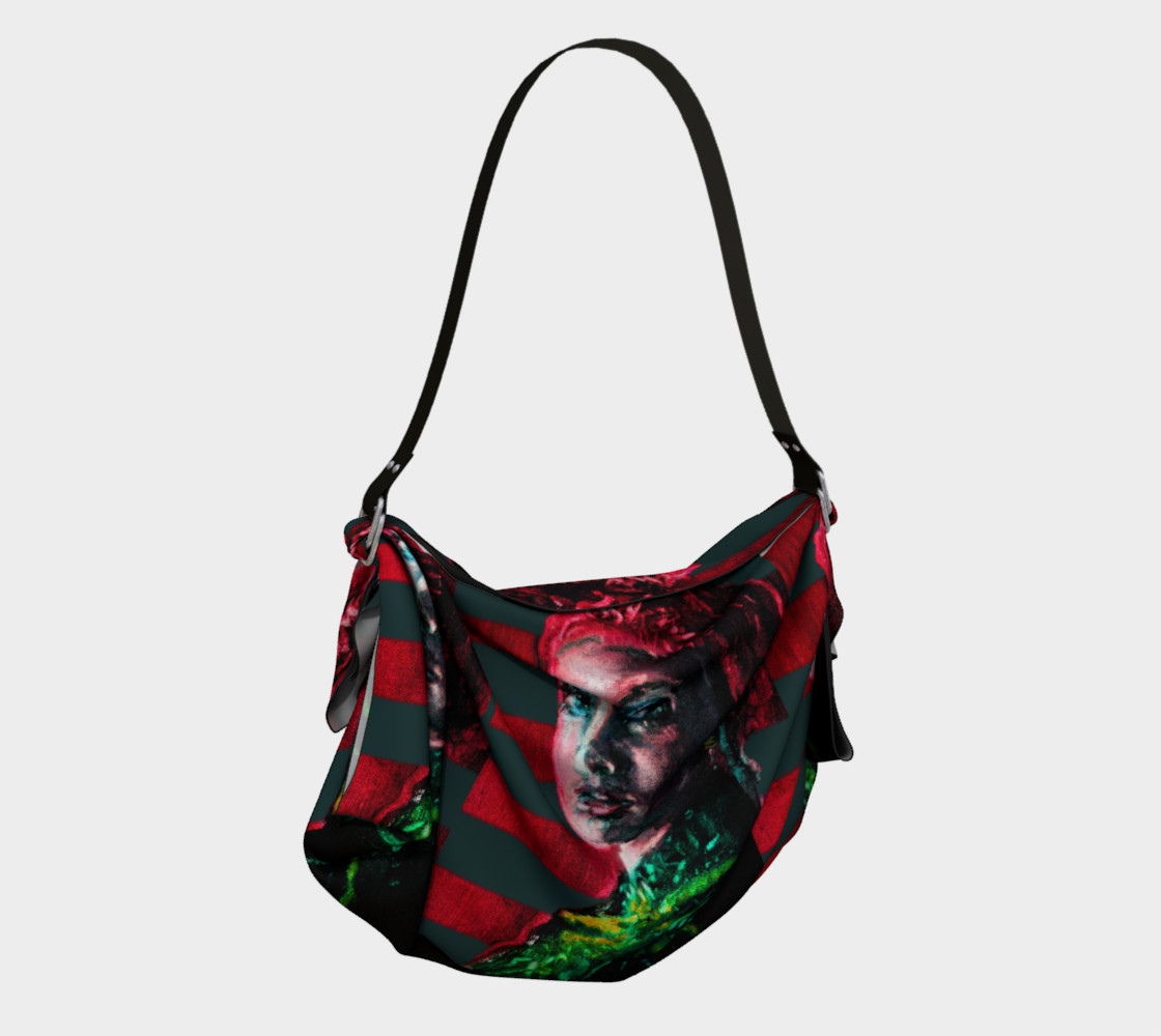 Aperçu de Girl with the Devin Earring Origami Tote #2