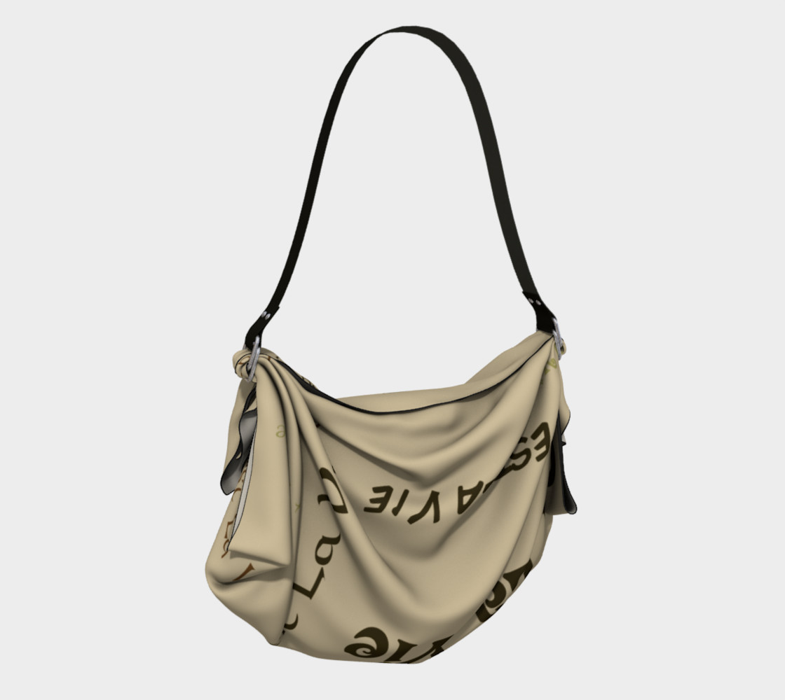 Aperçu de Coffee C'est la Vie Origami Tote #2