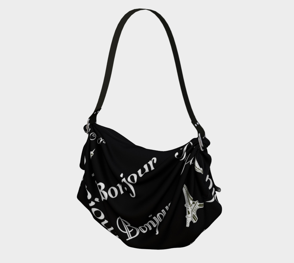 Aperçu de White Bonjour Origami Tote #1