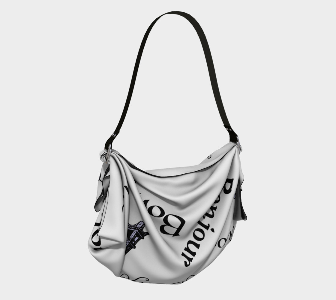 Aperçu de Bonjour Origami Tote #2