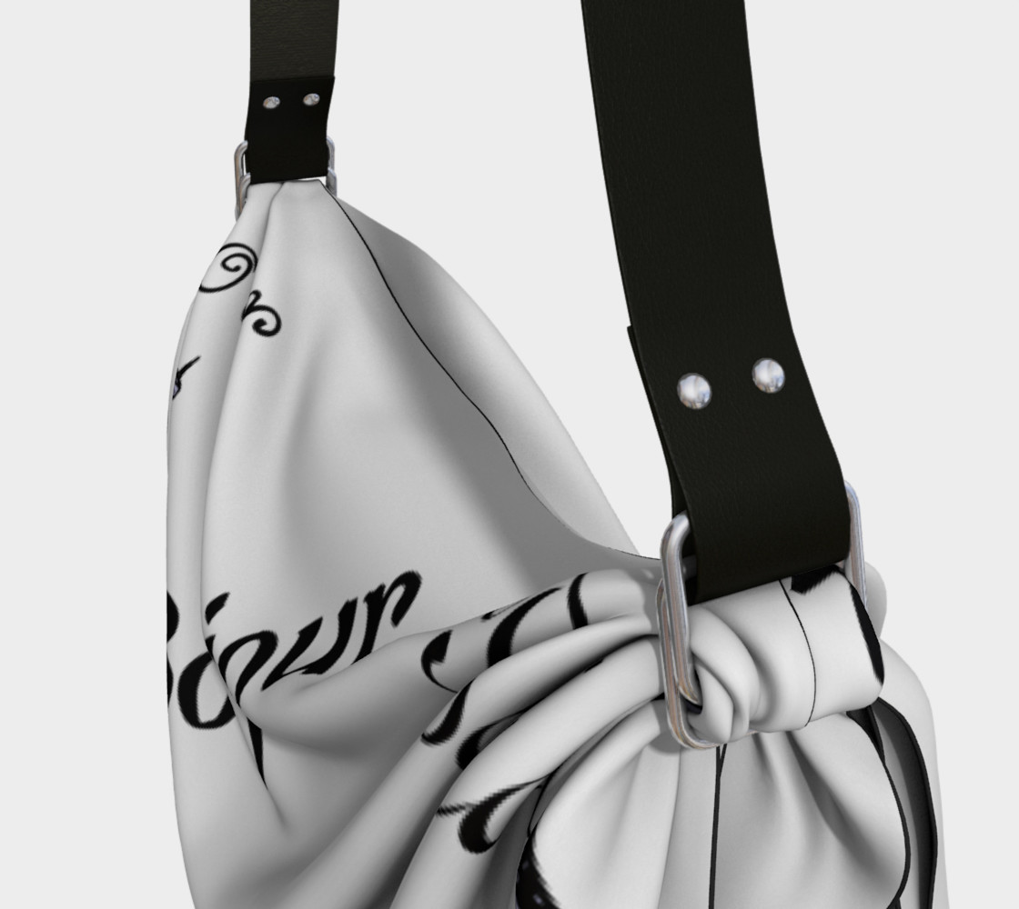 Aperçu de Bonjour Origami Tote #3