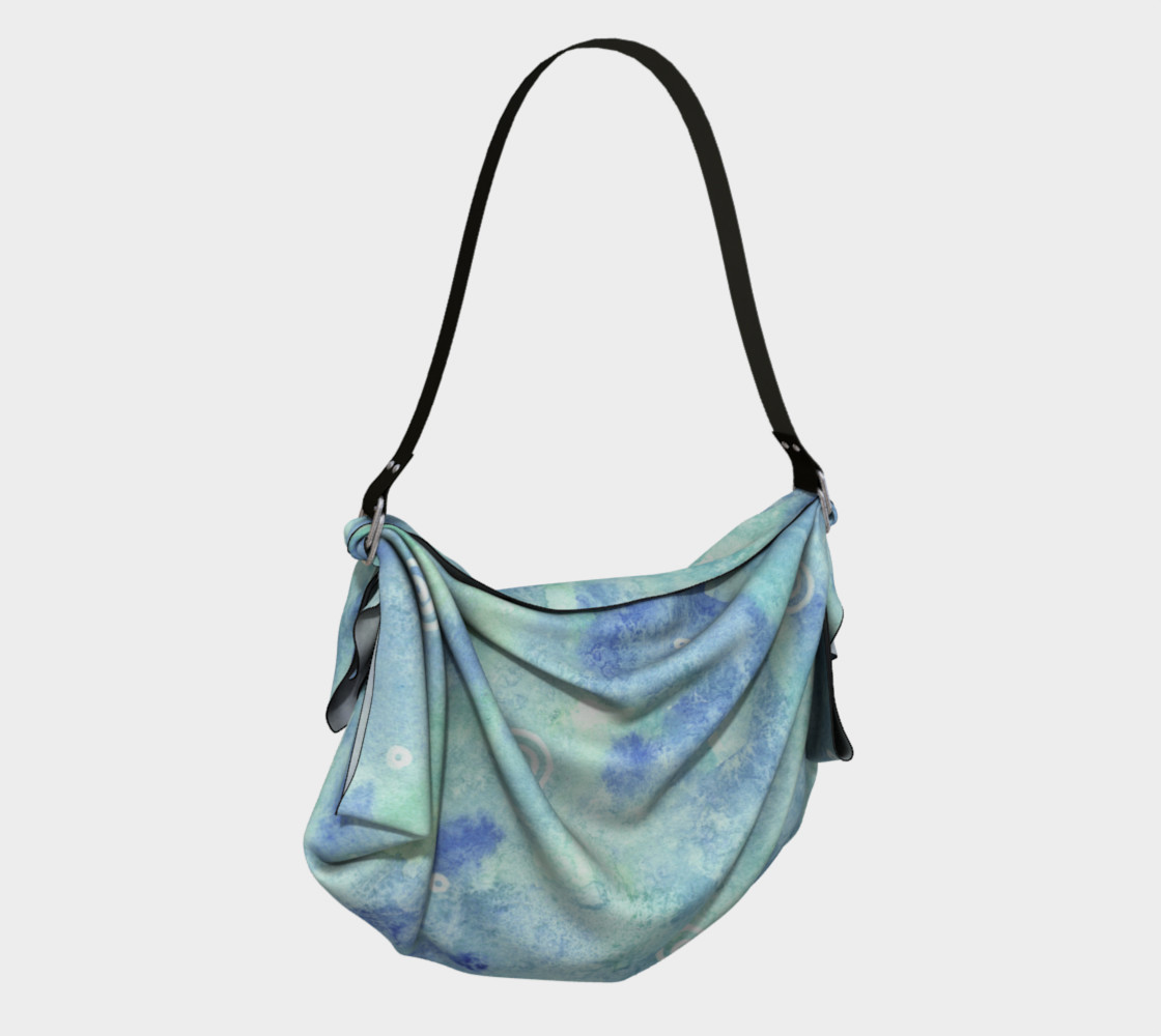 Blue lagoon Origami Tote preview #2