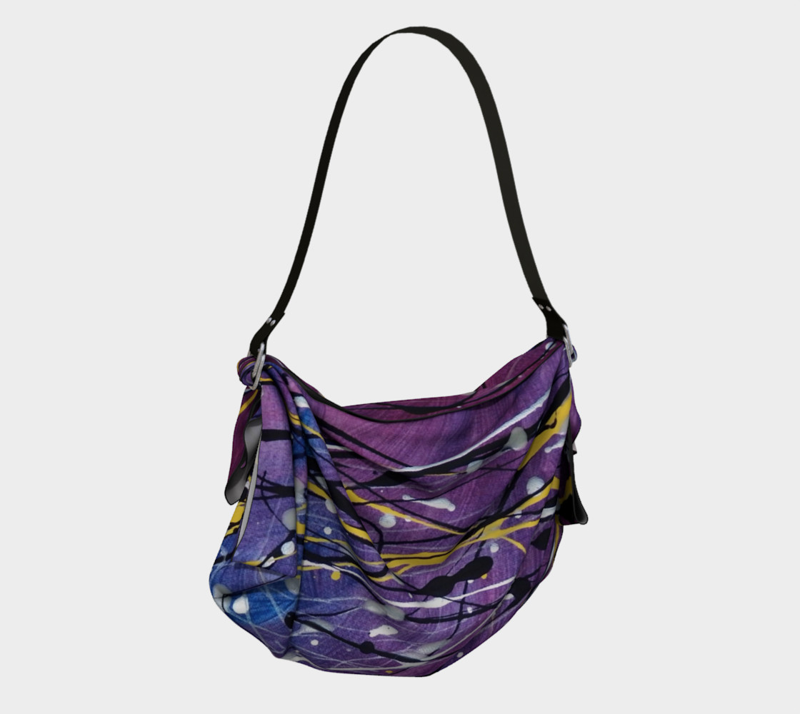 Galaxie Éclairante Origami Tote preview #2