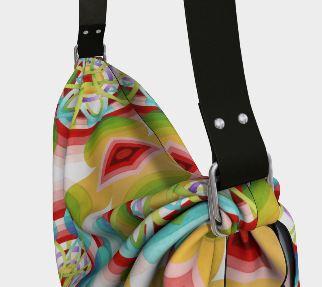 Aperçu de Atomic Ombre Origami Tote #3