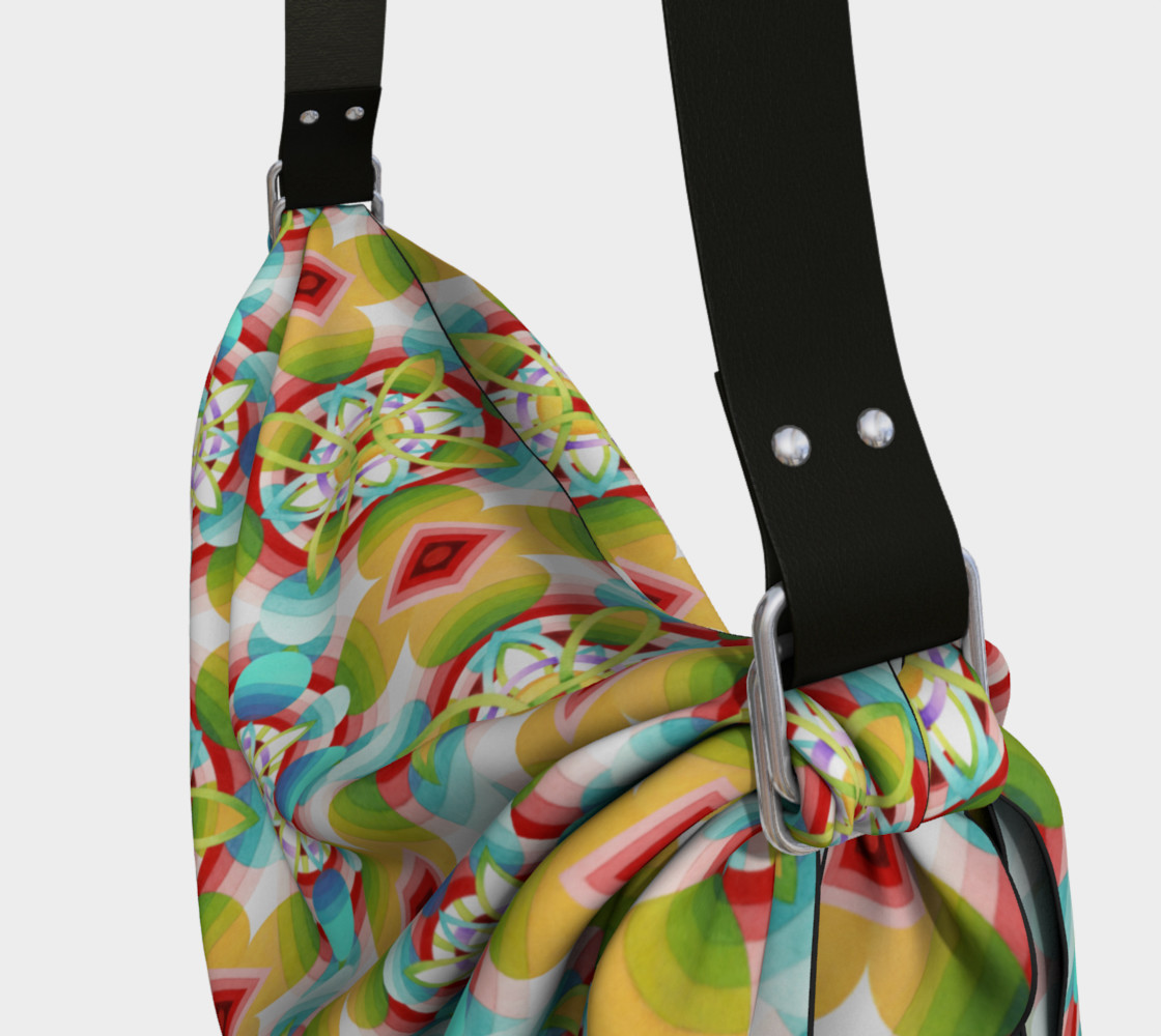 Aperçu de Atomic Blossoms Origami Tote #3