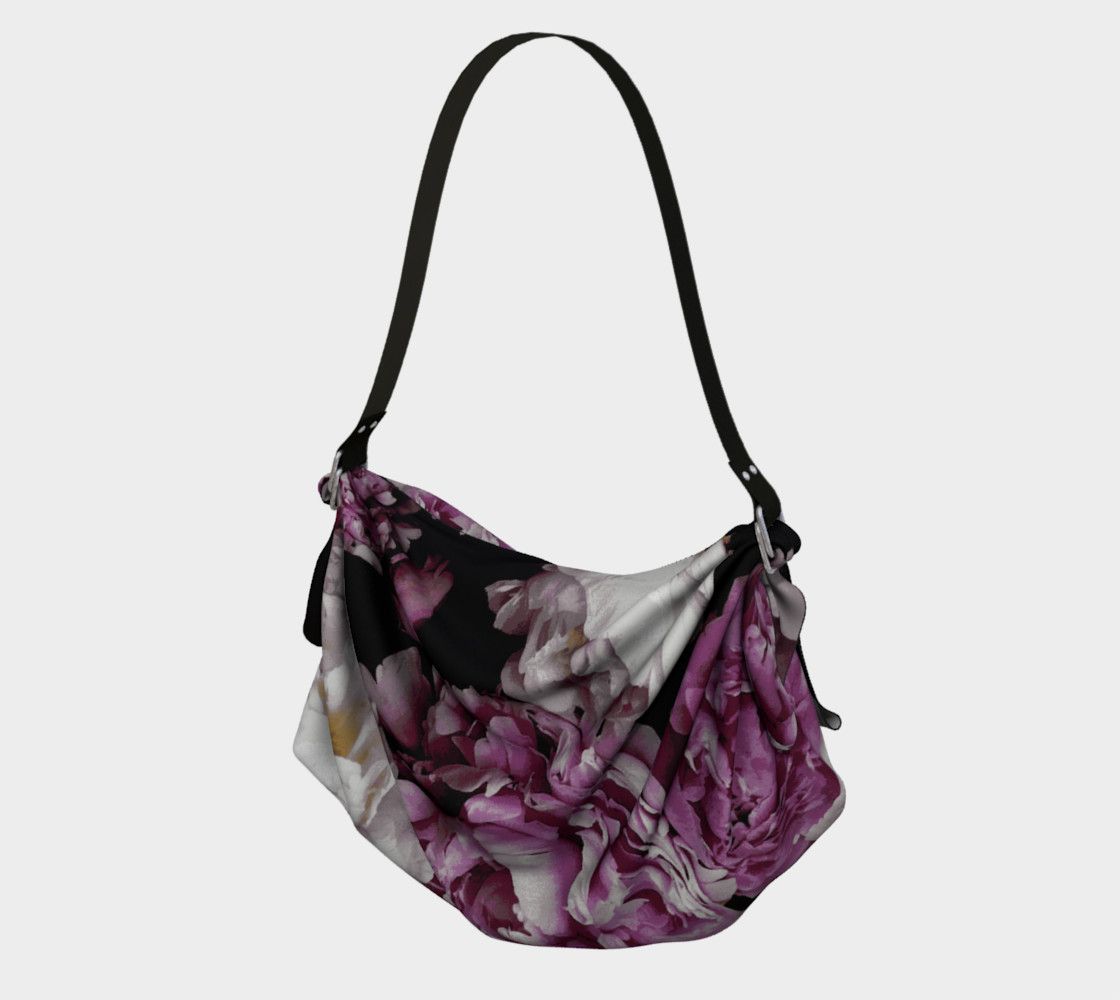 Origami Peony tote 3D preview
