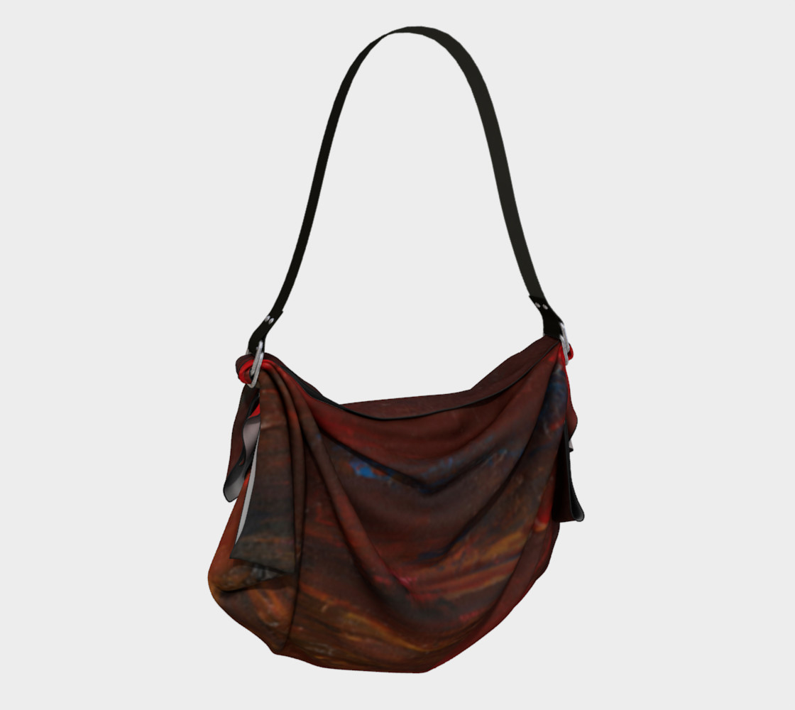 Crimson Ocean Origami Bag preview #2