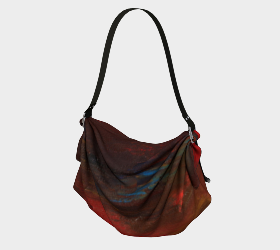 Crimson Ocean Origami Bag preview #1