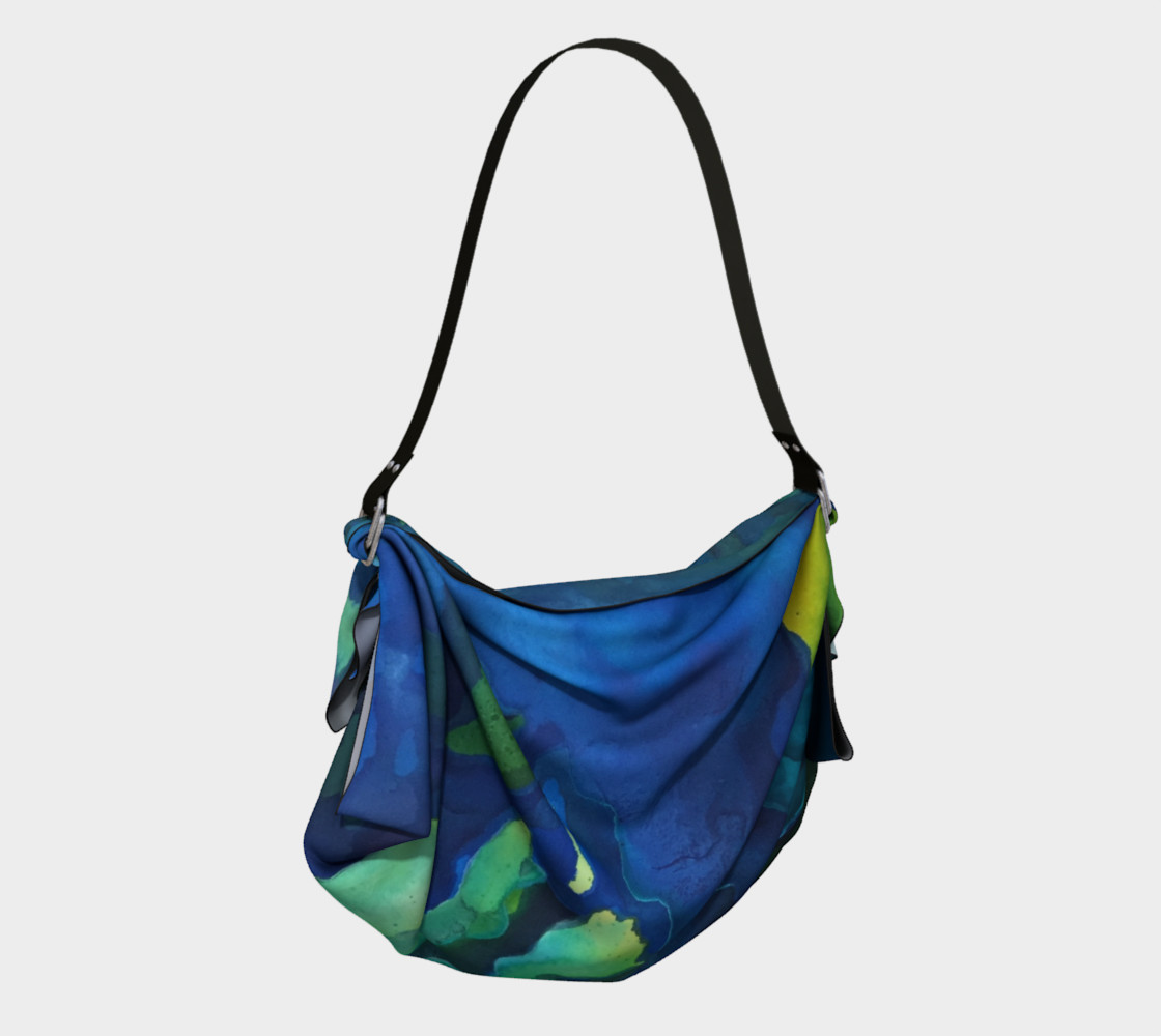 Light Beams Deep In Blue Origami preview #2