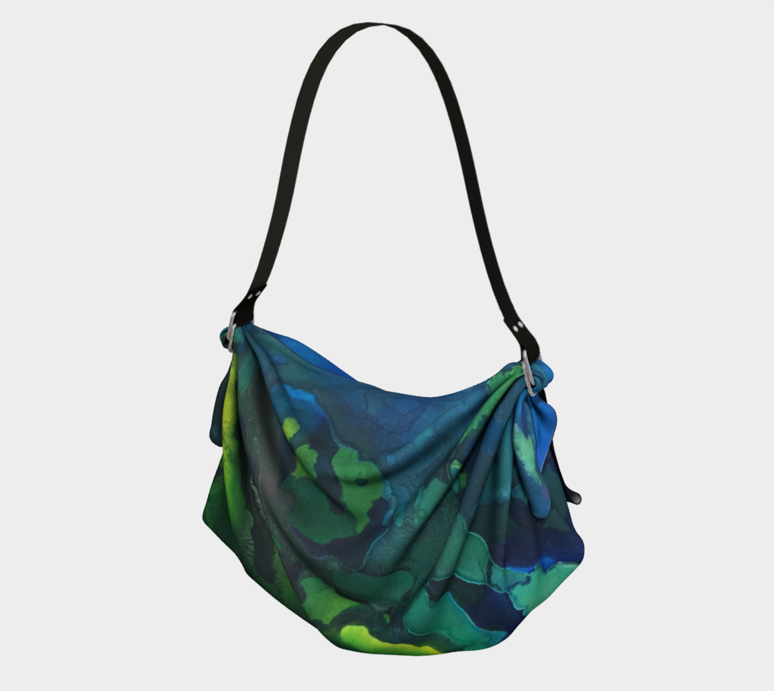 Light Beams Deep In Blue Origami preview #1