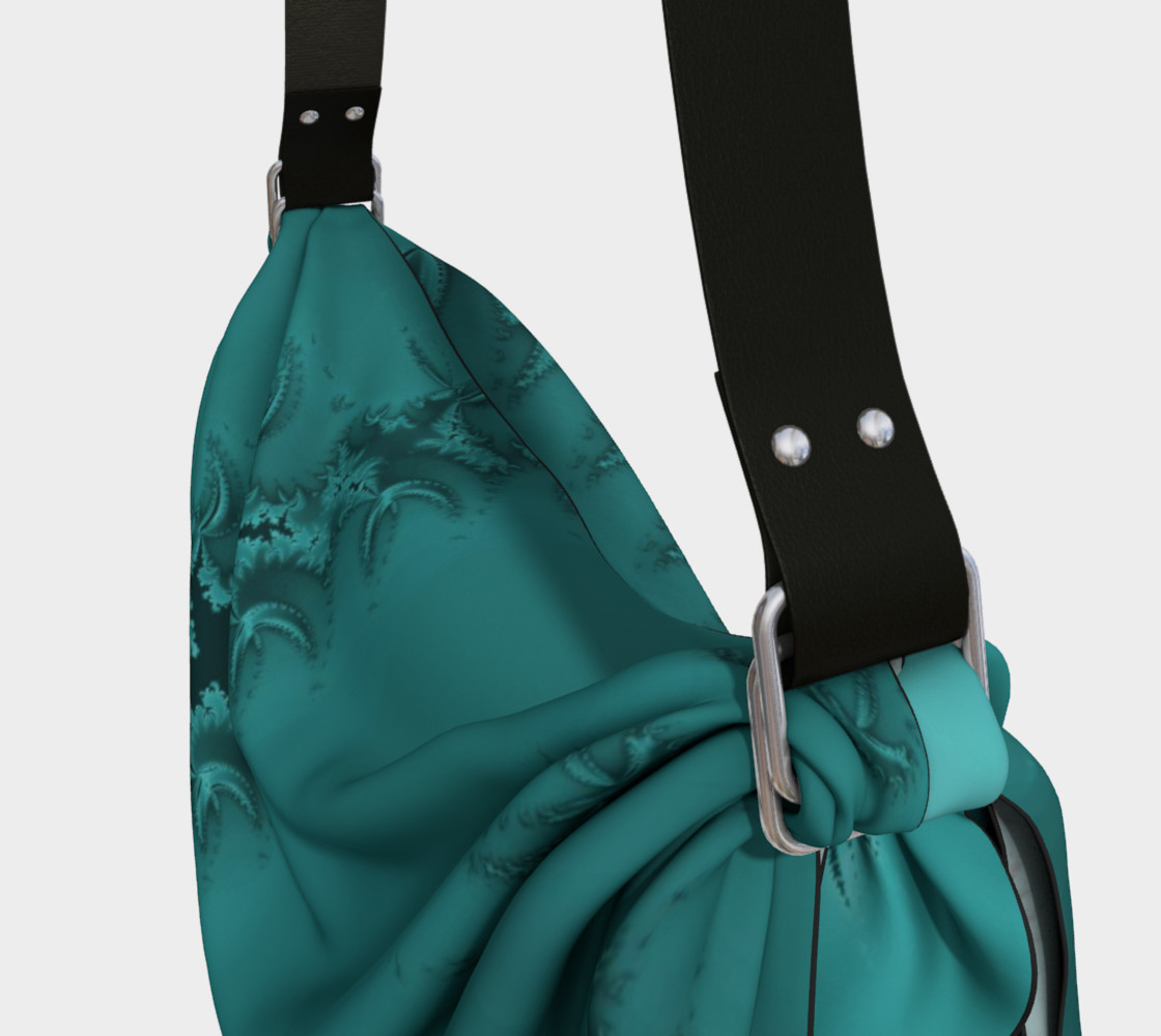 Teal Twilight Origami Tote preview #3