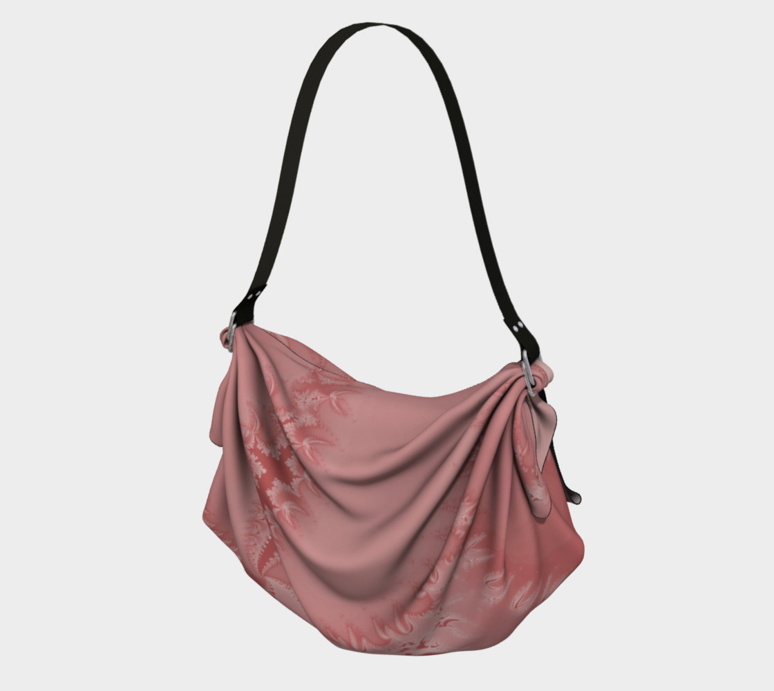 Pink Twilight Origami Tote 3D preview