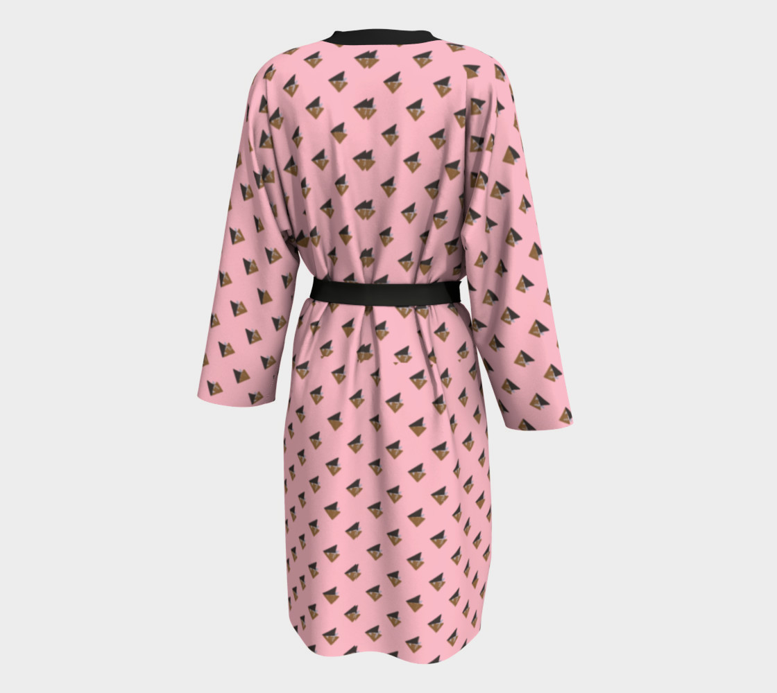 Aperçu de Women's Pink Shadow Boxing Robe #2