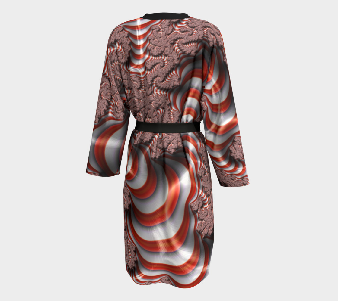 Candy Cane Fractal Peignoir preview #2