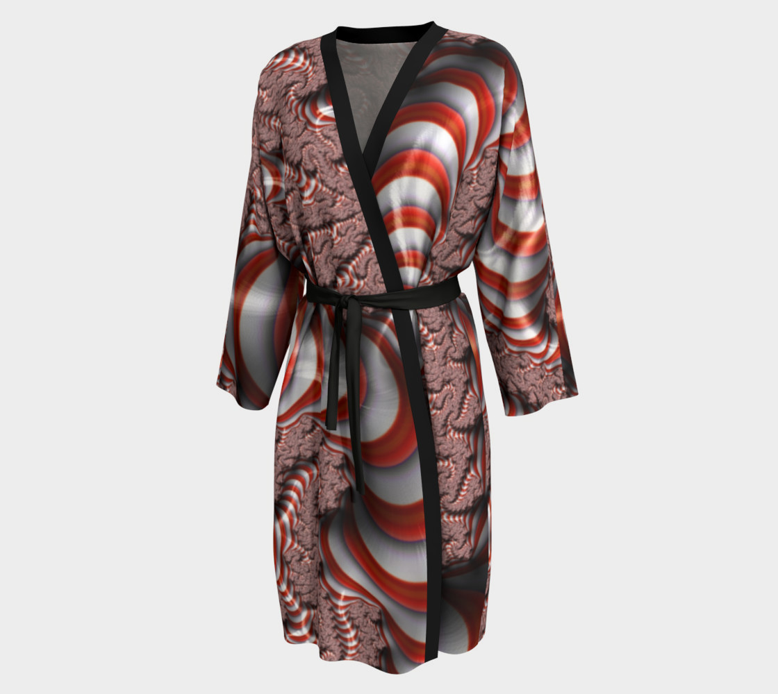 Candy Cane Fractal Peignoir preview #1