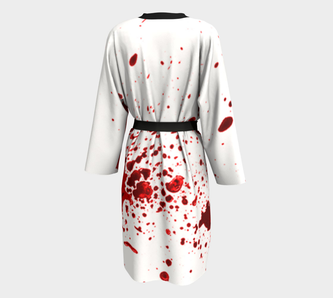 Blood Splatter First Cosplay Halloween Peignoir preview #2