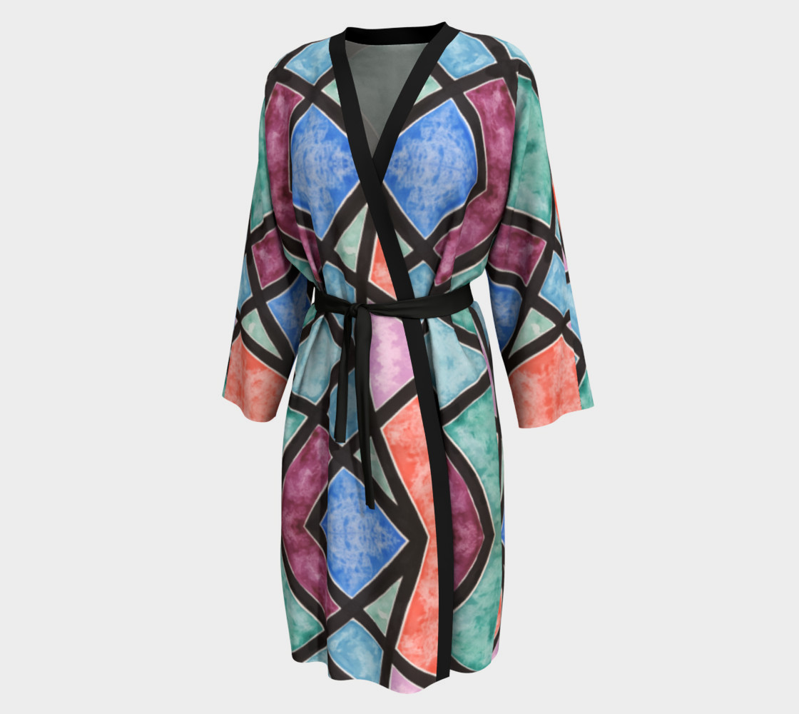 Colorful Stained Glass Peignoir preview #1
