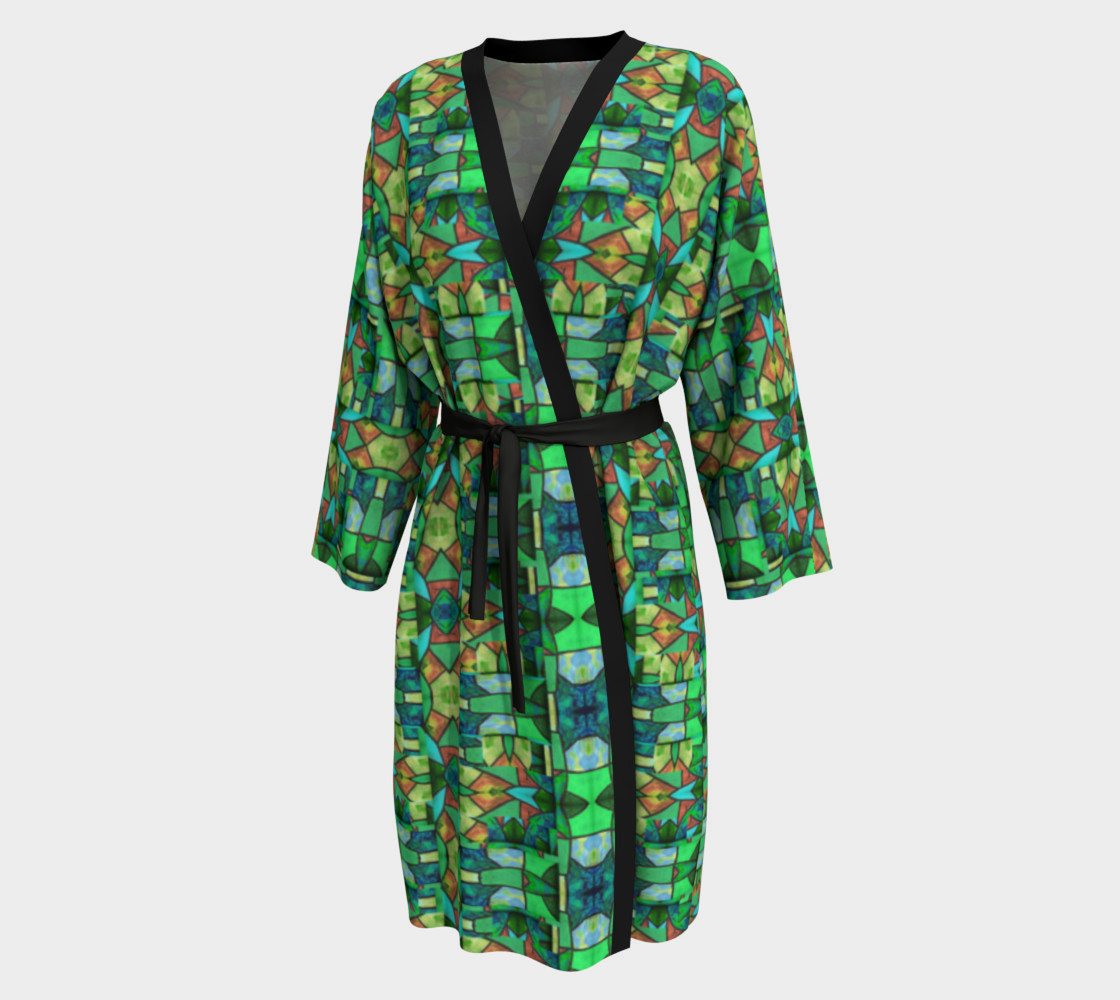 Green Deco Peignoir preview #1