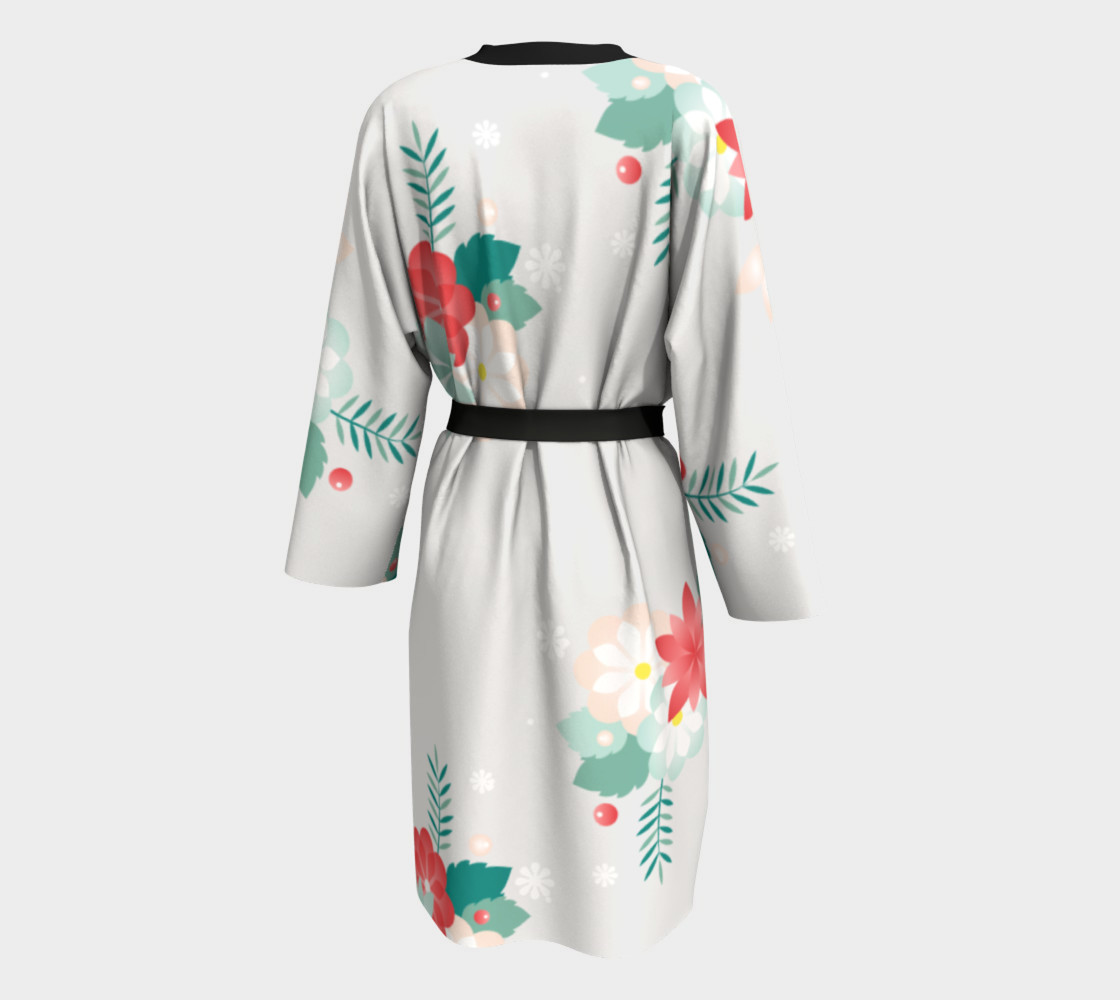 Long Floral Robe preview #2