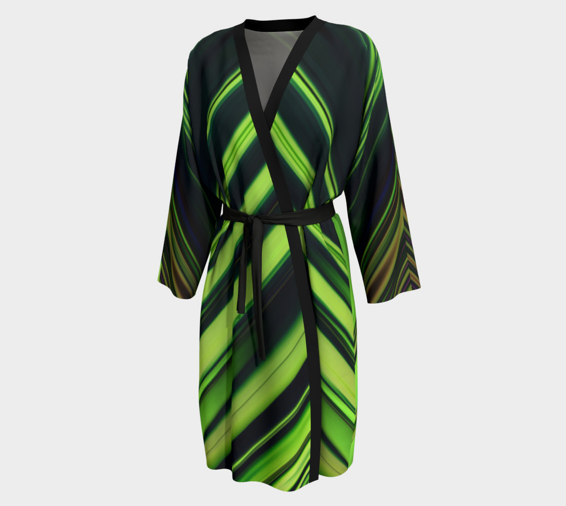 Diagonal Stripes in Shades of Green preview #1