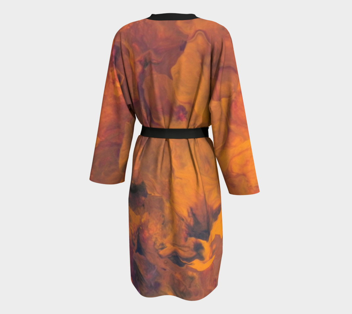 Sunset Flowers Peignoir preview #2