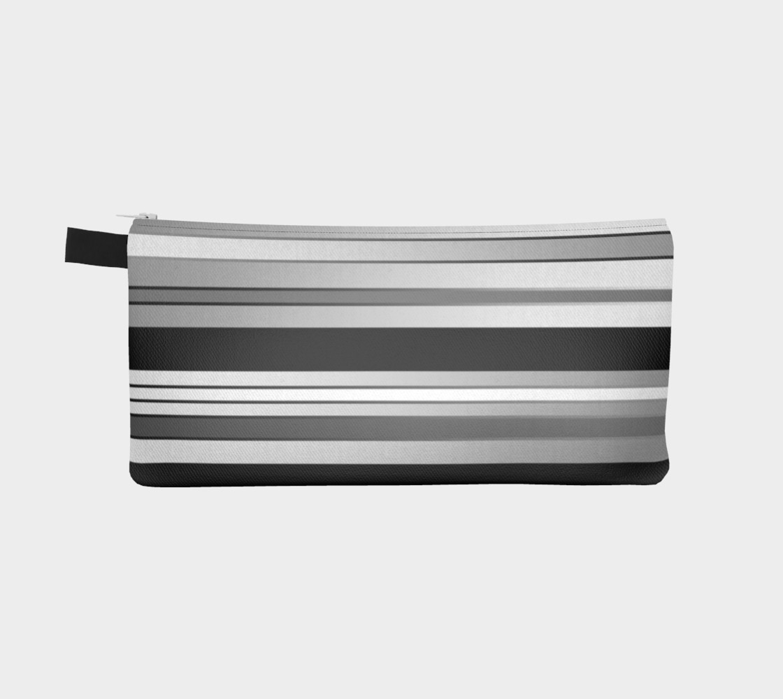 Ombre Stripes in Black, White and Gray preview #2