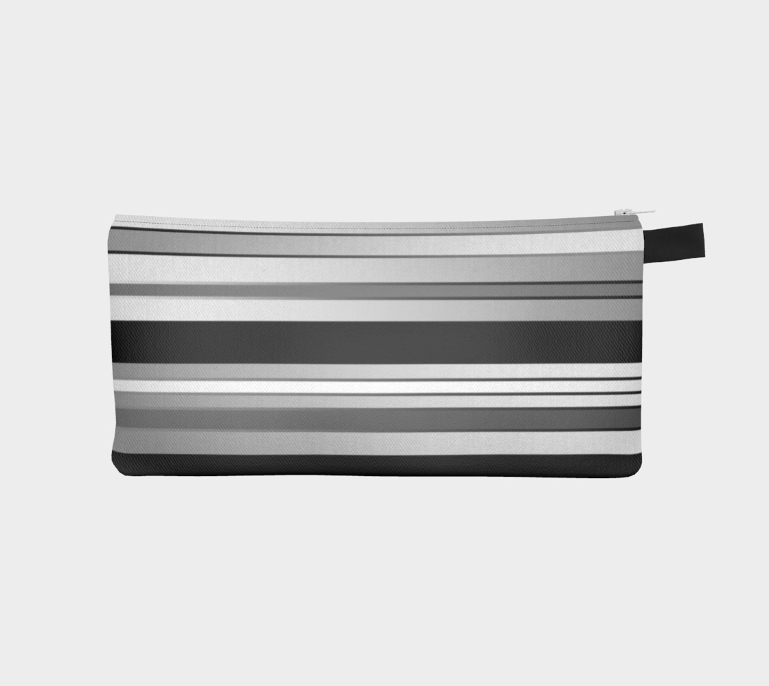 Ombre Stripes in Black, White and Gray preview #1