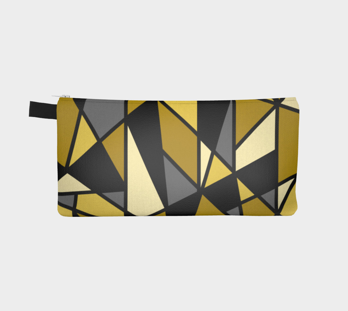 Modern Geometric in Yellow, Gray and Black preview #2