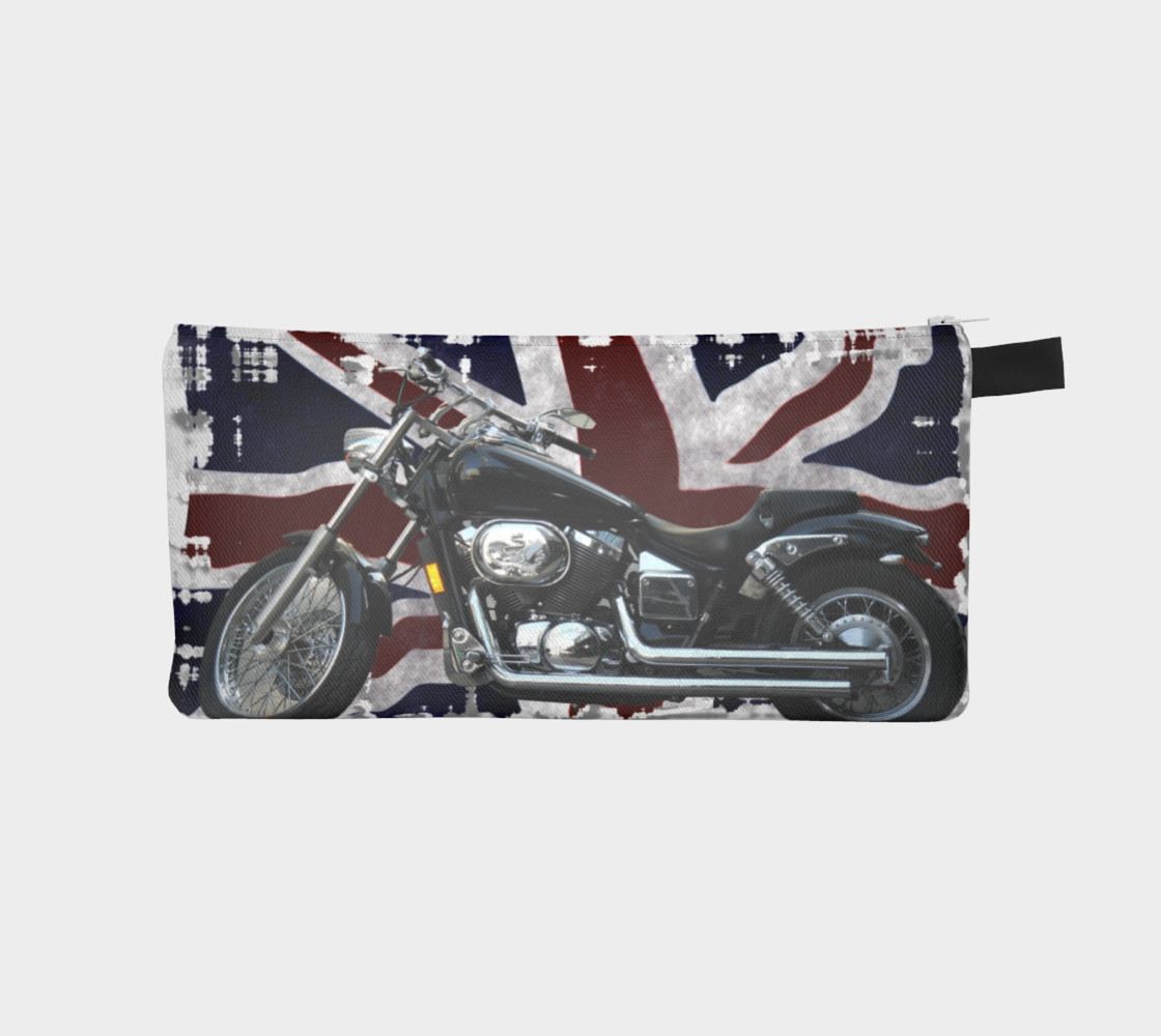 UK Flag & Motorcycle preview #1