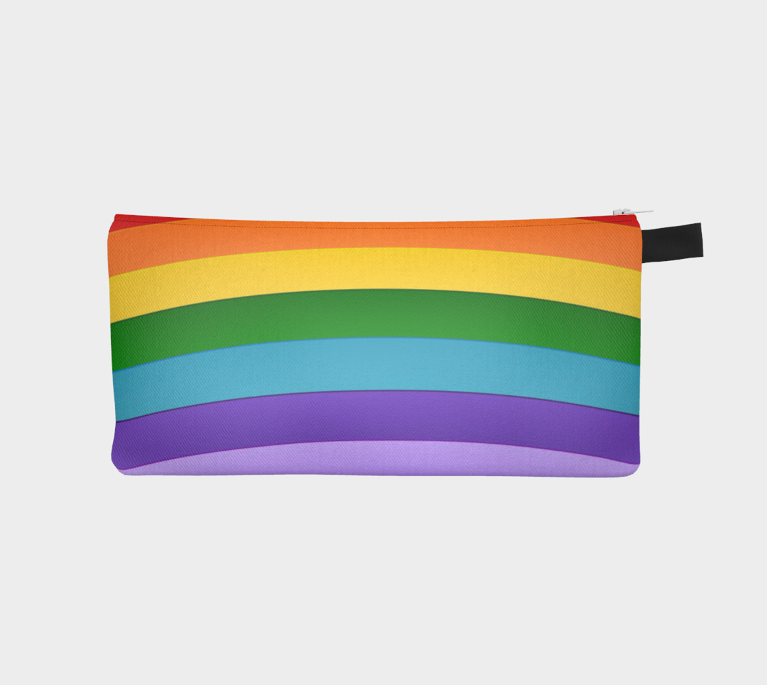 Rainbow Design Pencil Case preview #1