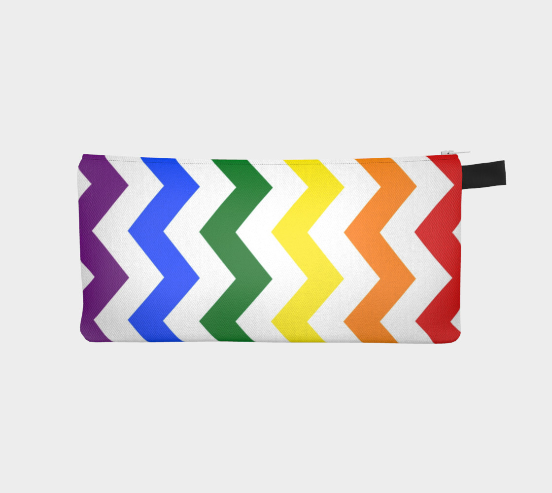 Rainbow Chevron Pattern Design Rainbow Colors Chevron Simple preview #1