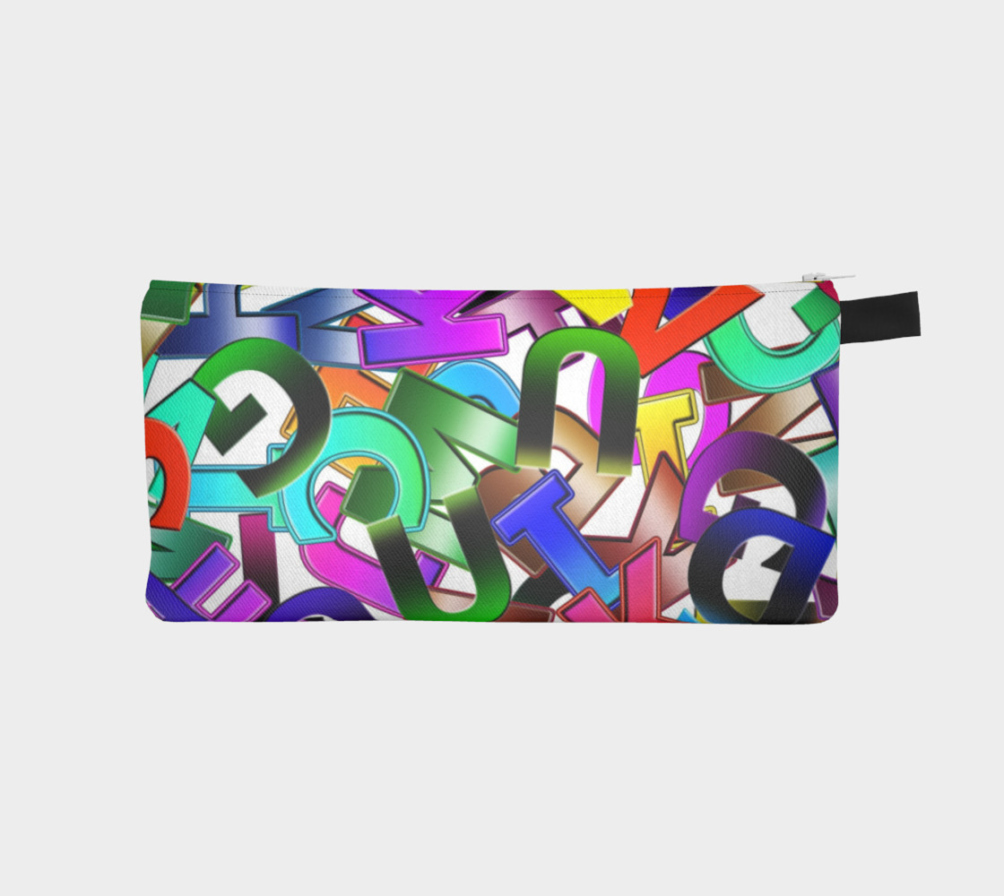MultiLetters Pencil Case preview #1