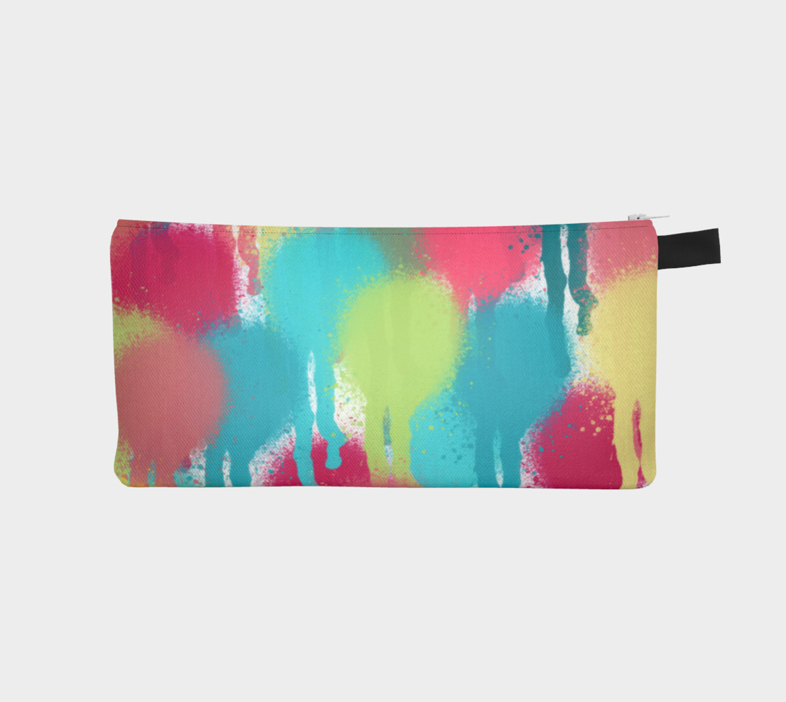Pencil Case, Paint Splatter Case preview #1