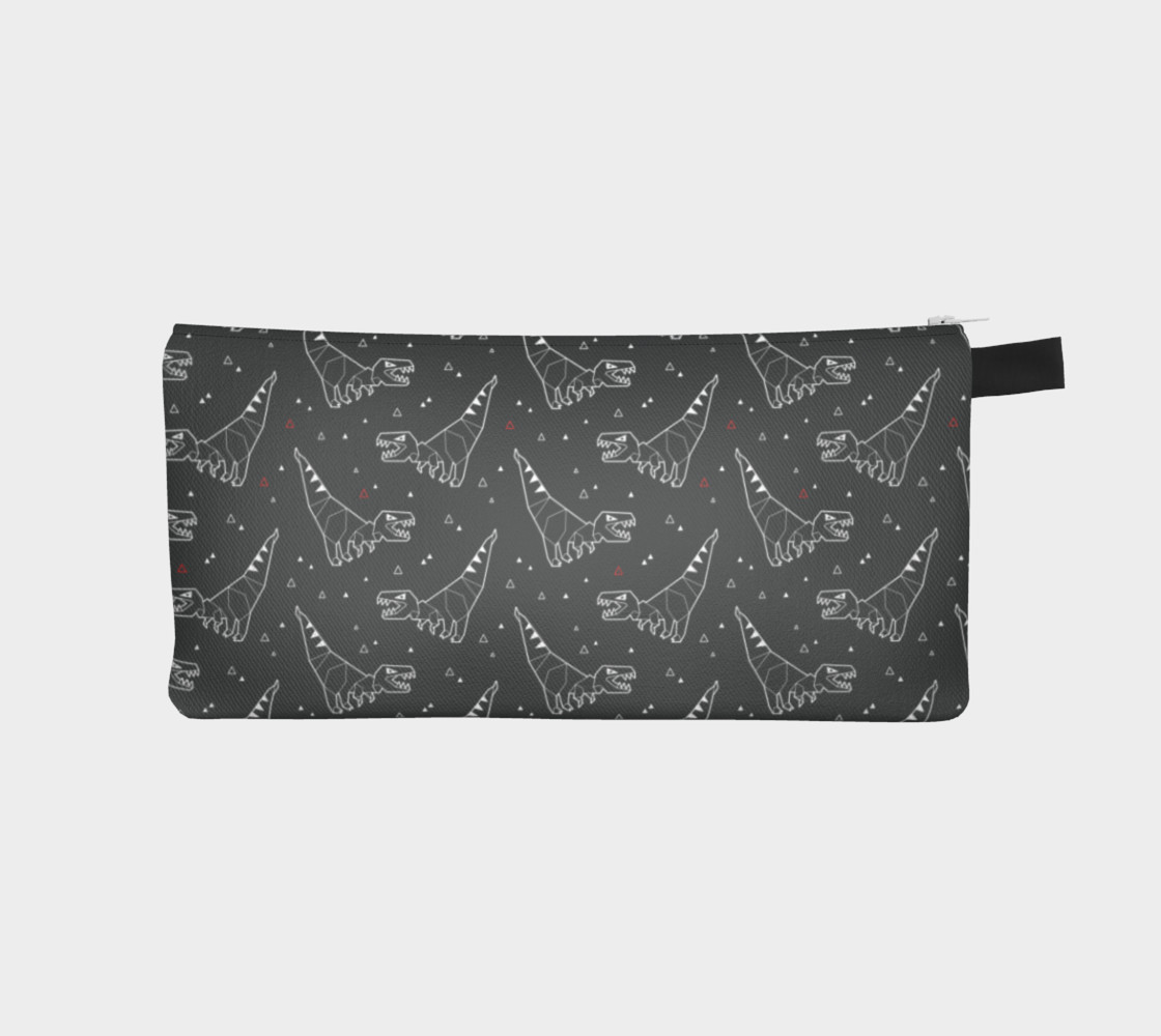 Paper dinosaurs in black background preview #1