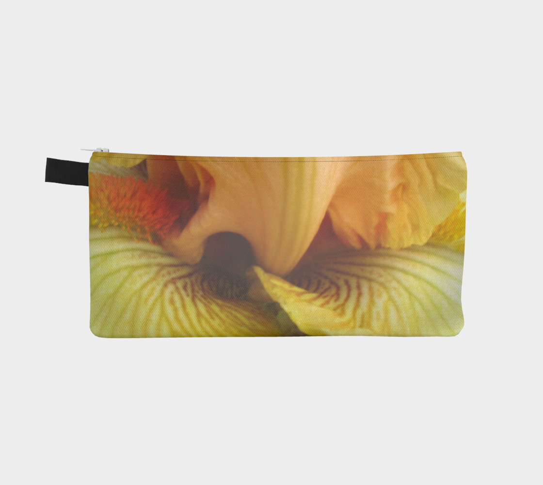 Yellow Iris Pencil Case preview #2