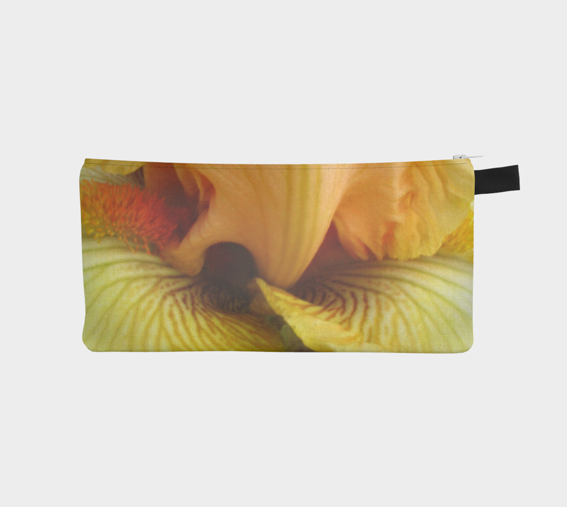 Yellow Iris Pencil Case preview #1