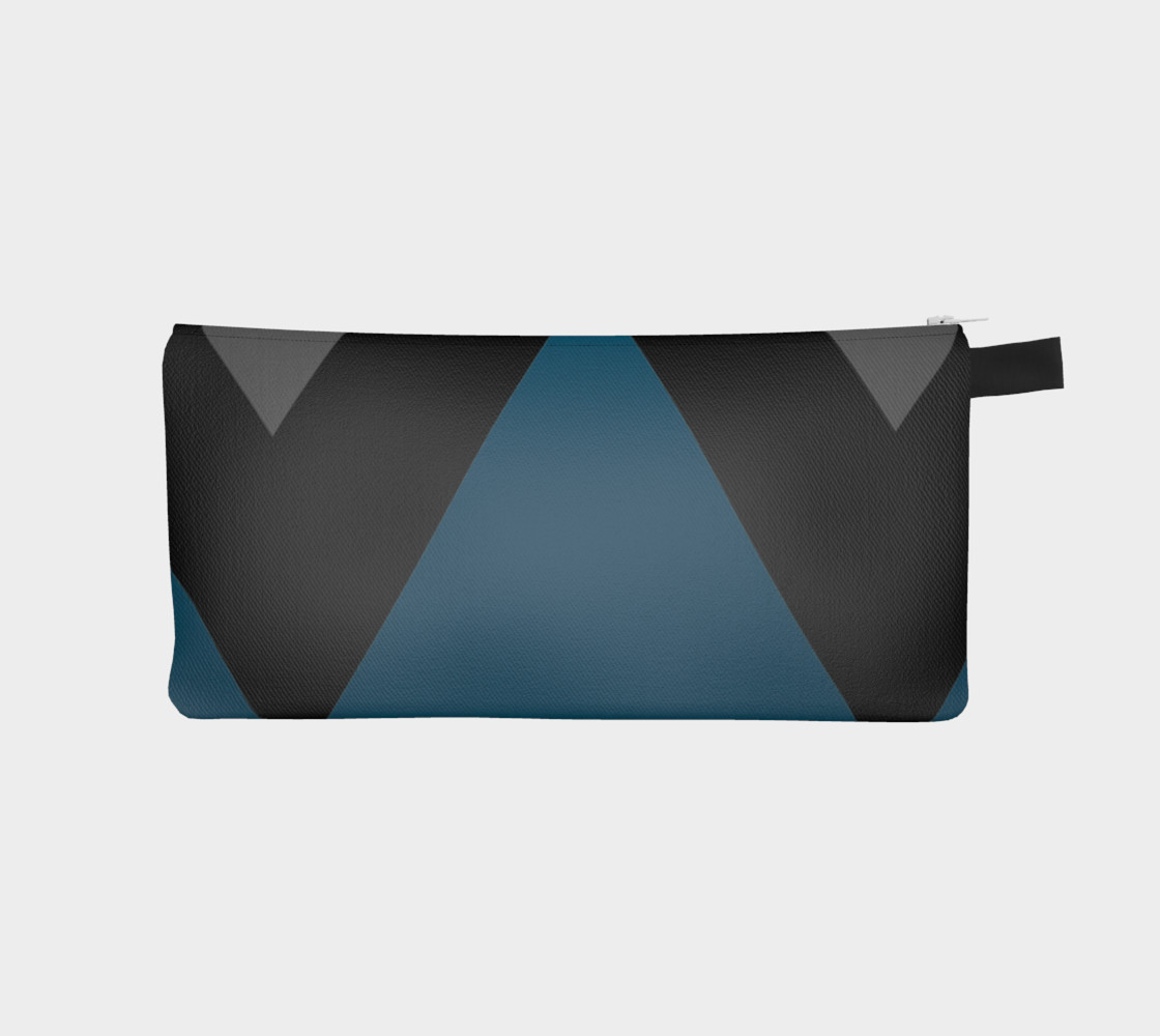 turquoise black and gray triangles preview #1
