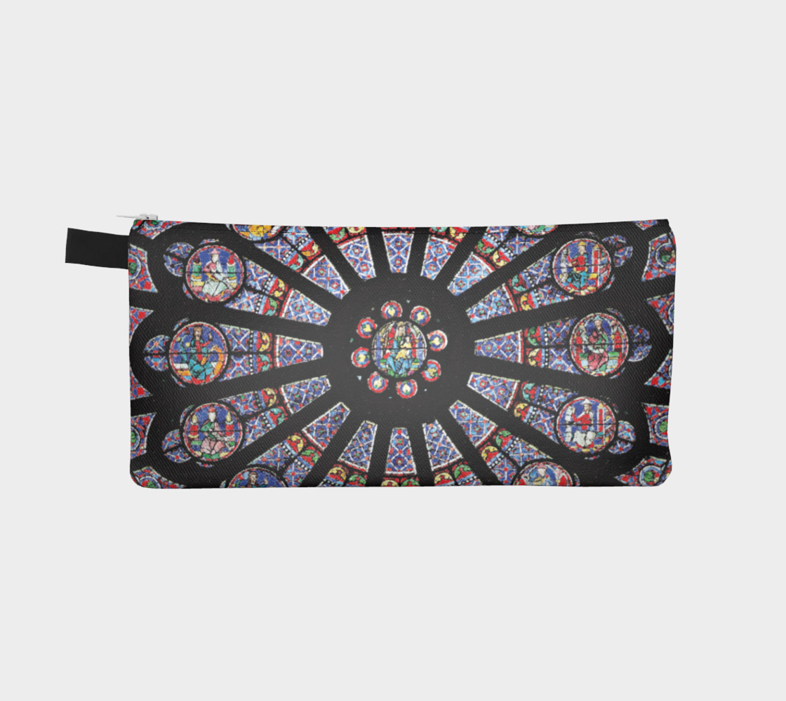Rose South Window, Notre Dame Paris Pencil Case preview #2