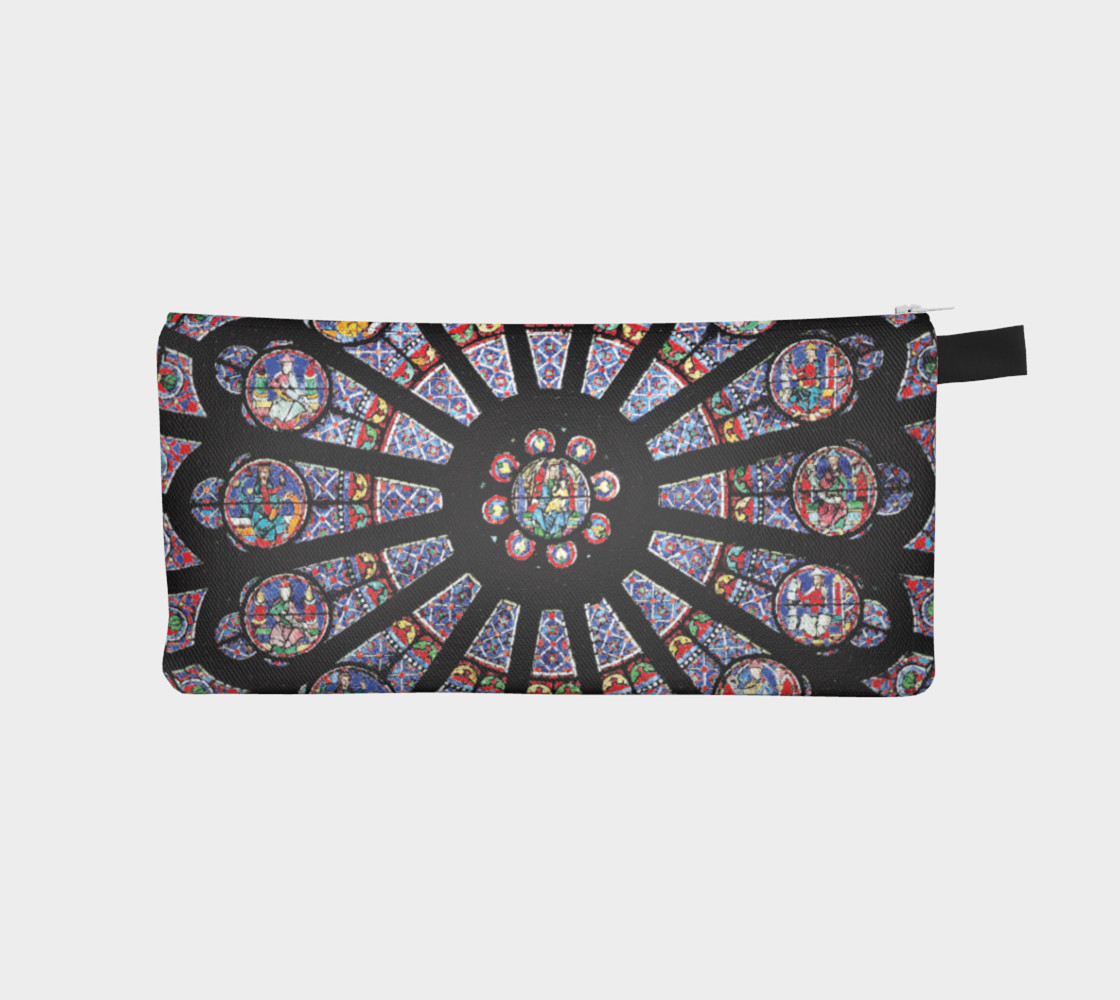 Rose South Window, Notre Dame Paris Pencil Case preview #1