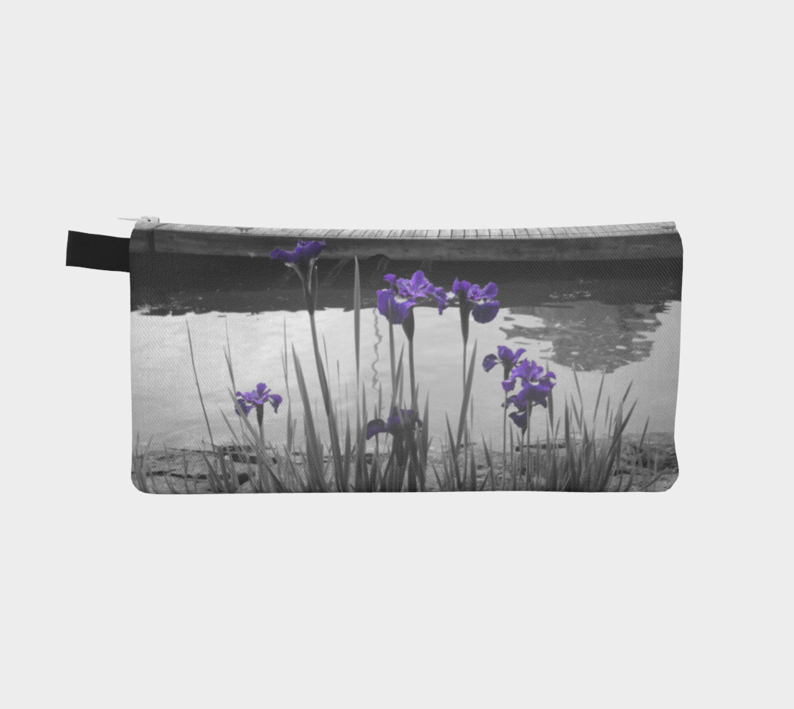 Admiring Irises Pencil Case preview #2
