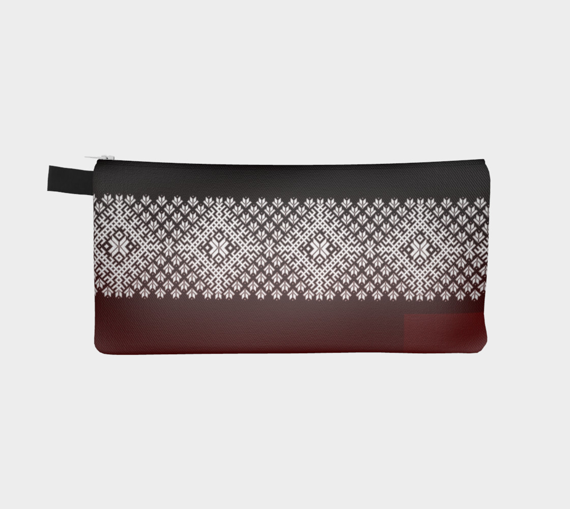 Nordic Red and Black Gradient with White Accent preview #2
