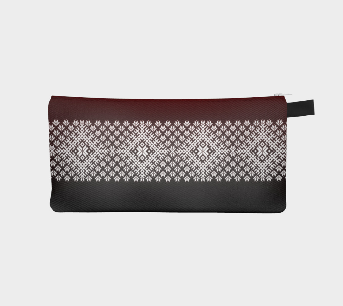 Nordic Red and Black Gradient with White Accent preview #1