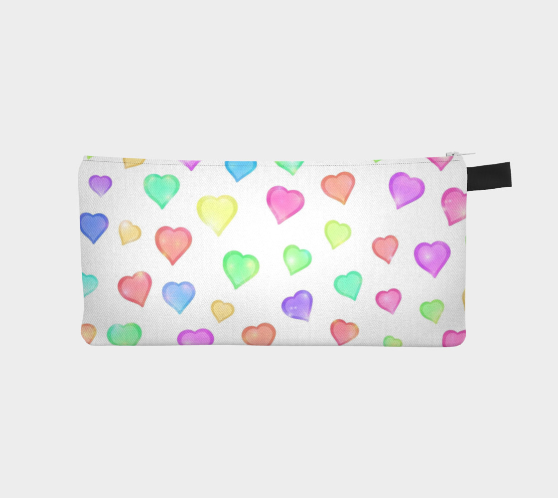 Multi-Colored Pastel Hearts preview #1